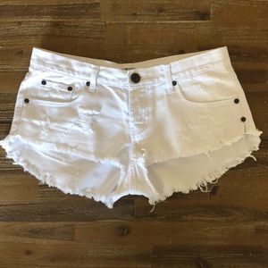 One Teaspoon Bonitas Denim Shorts